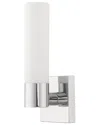 Livex Lighting 1-light Ada Wall Sconce In Silver