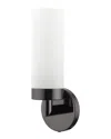 Livex Lighting 1-light Black Chrome Ada Single Sconce In Black