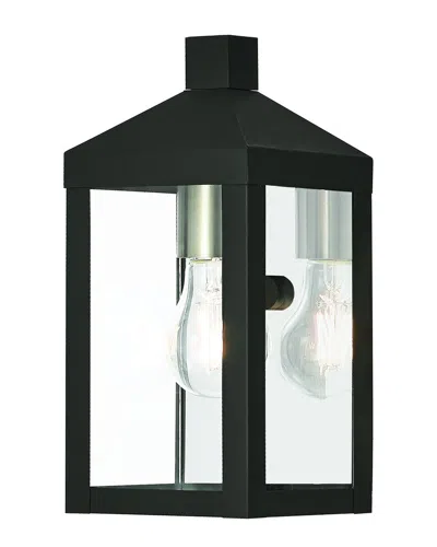 Livex Lighting 1-light Black Outdoor Wall Lantern