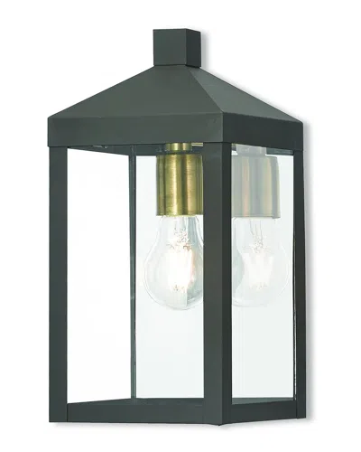 Livex Lighting 1-light Bronze Outdoor Wall Lantern