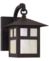 Livex Lighting 1-light Bronze Outdoor Wall Lantern In Bronze