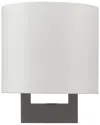 Livex Lighting 1 Light Bronze Petite Ada Sconce In Gold