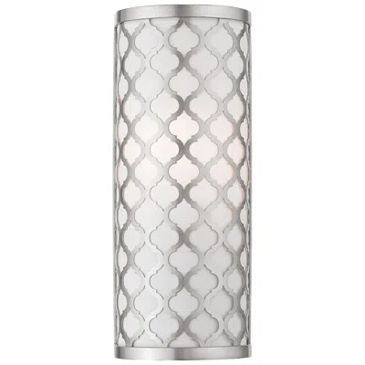 Livex Lighting 1 Light Brushed Nickel Ada Wall Sconce