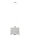 Livex Lighting 1-light Brushed Nickel Pendant In Metallic