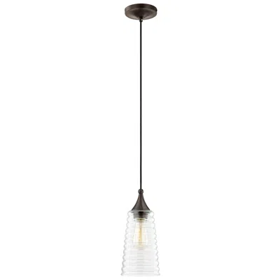 Livex Lighting 1 Light English Bronze Mini Pendant