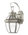 Livex Lighting 1-light Outdoor Wall Lantern In Silver