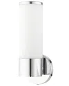 Livex Lighting 1 Light Polished Chrome Ada Single Sconce In Metallic