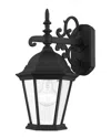 Livex Lighting 1-light Textured Black Outdoor Wall Lantern