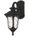 Livex Lighting 1 Light Textured Black Small Down Outdoor Wall Lantern In Black