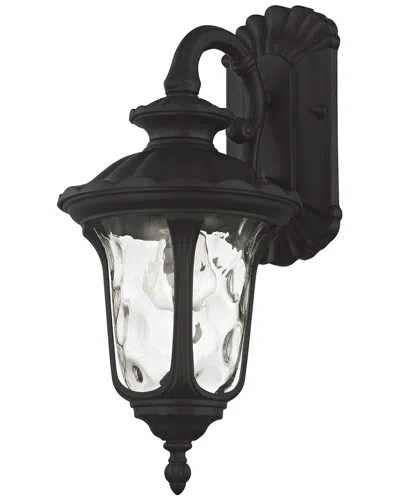 Livex Lighting 1 Light Textured Black Small Down Outdoor Wall Lantern
