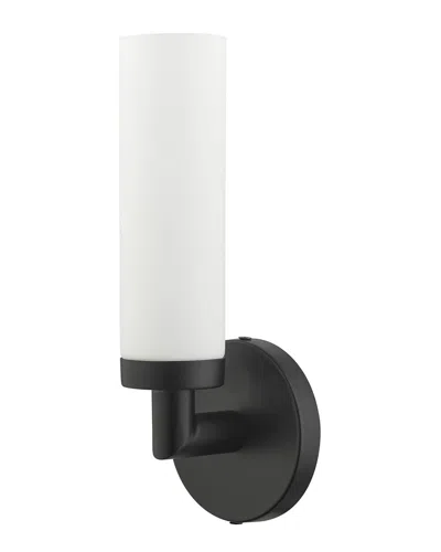 Livex Lighting 1-light Ada Single Sconce In Black