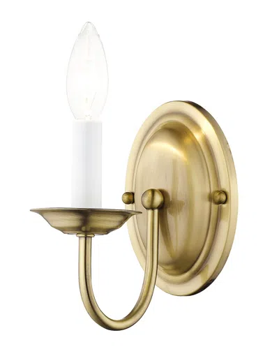 Livex Lighting 1-light Wall Sconce In Gold