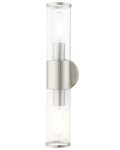 Livex Lighting 2-light Ada Vanity Sconce In Metallic