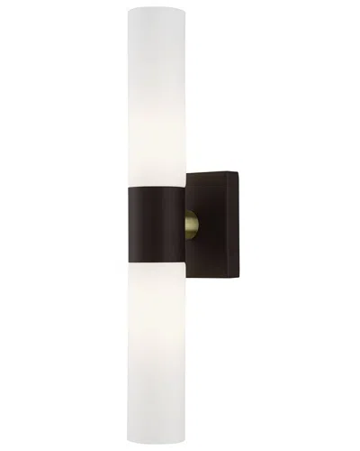 Livex Lighting 2-light Ada Vanity Sconce In Black