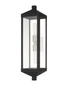 Livex Lighting 2-light Black Outdoor Wall Lantern In Black