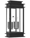 Livex Lighting 2-light Black Outdoor Wall Lantern In Black