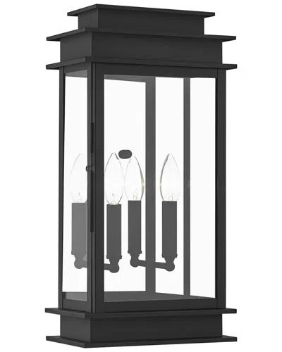Livex Lighting 2-light Black Outdoor Wall Lantern