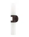 Livex Lighting 2-light Bronze Ada Vanity Sconce In Bronze