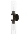 Livex Lighting 2 Light Bronze Ada Vanity Sconce In Gold