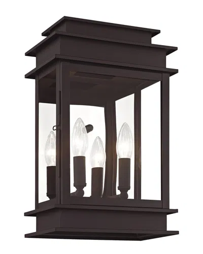Livex Lighting 2-light Bronze Outdoor Wall Lantern