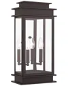 Livex Lighting Livex Princeton 2-light Bronze Outdoor Wall Lantern
