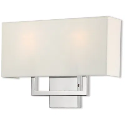 Livex Lighting 2 Light Polished Chrome Ada Wall Sconce