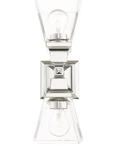 Livex Lighting 2-light Polished Chrome Sconce