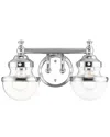 Livex Lighting 2-light Polished Chrome Vanity Sconce