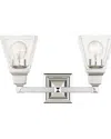 Livex Lighting 2-light Polished Chrome Vanity Sconce