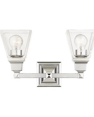 Livex Lighting 2-light Polished Chrome Vanity Sconce