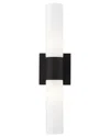 Livex Lighting 2-light Textured Ada Vanity Sconce