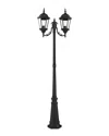Livex Lighting 2-light Textured Black Outdoor Post-light