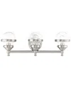 Livex Lighting 3-light Brushed Nickel Vanity Sconce