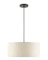 Livex Lighting 3-light English Drum Pendant