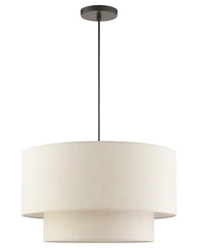 Livex Lighting 3-light English Pendant In Neutral