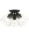 Livex Lighting 3-light Flush Mount