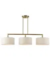 Livex Lighting 3-light Linear Chandelier