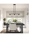 Livex Lighting 3-light Linear Chandelier