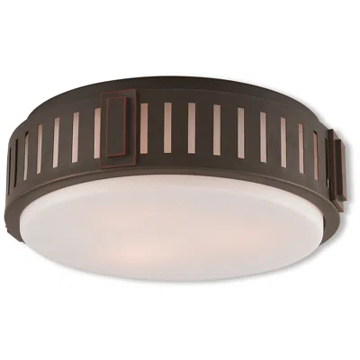 Livex Lighting 3 Light Olde Bronze Ceiling Mount