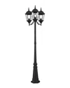 Livex Lighting 3-light Textured Black Outdoor Post-light