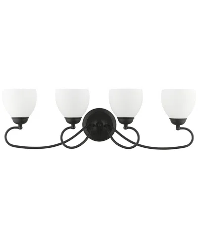Livex Lighting 4-light Black Bath Vanity