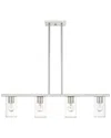 Livex Lighting 4-light Brushed Nickel Chandelier