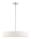 Livex Lighting 4-light Brushed Nickel Pendant In Metallic