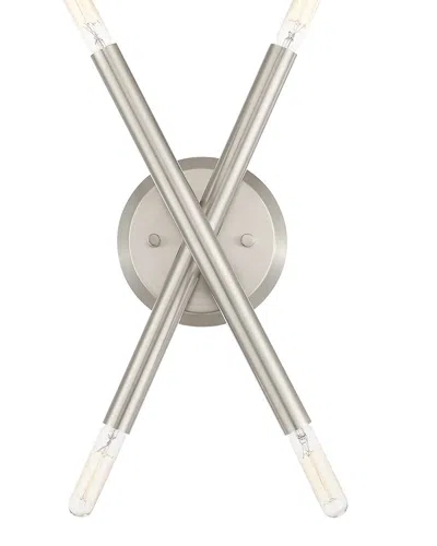 Livex Lighting 4-light Brushed Nickel Wall Sconce