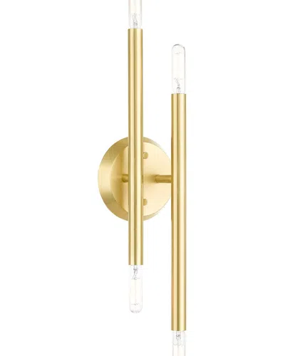 Livex Lighting 4-light Satin Brass Wall Sconce