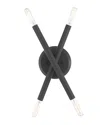 Livex Lighting 4-light Scandinavian Gray Wall Sconce