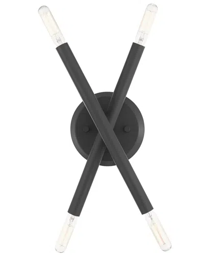 Livex Lighting 4-light Scandinavian Gray Wall Sconce