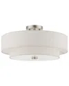 Livex Lighting 4-light Semi-flush