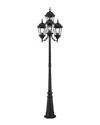 Livex Lighting 4-light Textured Black Outdoor Post-light