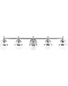 Livex Lighting 5-light Polished Chrome Vanity Sconce Wall Light